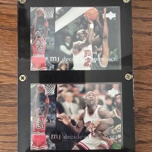 MJ Decade of Dominance Plaque